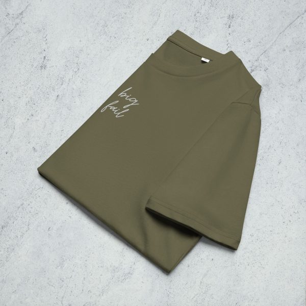 BIG Ribbed Neck Tee - Image 7